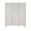 Europe Baby Sterre Kleiderschrank 3-Türig - Oatmeal / Oatmeal