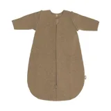 Jollein Merinowoll-Filzschlafsack mit abnehmbaren Ärmeln - 60 cm - Dark Haze
