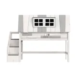 LIFETIME Halbhochbett – My Hangout / Premium White Wash