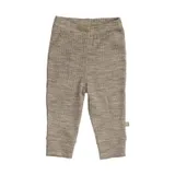 Smallstuff Leggings - Größe 56 - Merino Wolle - Nature Melange