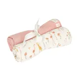 Little Dutch Blooming Safari Wickeltuchset – 70 x 70 cm – Rosa