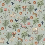 Creativ Lab Vliestapete - Butterfly Garden Blue - 194,8 x 280 cm