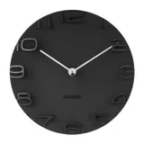 Karlsson On The Edge Wanduhr - 42 cm - Schwarz