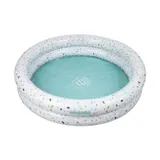 Swim Essentials Planschbecken - 100 cm - White Terrazzo