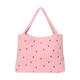 Studio Noos Teddy Hearts Mom Bag - Light Pink