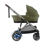 Cybex E-Gazelle S Kinderwagen 2-in-1 - Moss Green / Khaki