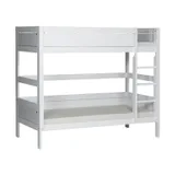 Life Time Stockbett mit gerader Leiter, weiß lackiert