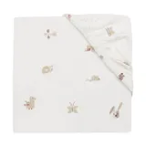Jollein Spannbettlaken Jersey 70/75 x 140/150 cm - Animal Friends