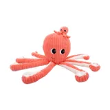 Les Ptipotos Filou The Octopus Kuscheltier - Coral