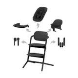 Cybex Lemo 4-in-1 Hochstuhl - Stunning Black