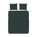 Good Morning Cotton Bettbezug Dark Green 200 x 220 cm