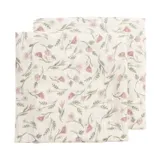 Meyco Baby Flower Hydrophile Tücher - 2 Stück - 70x70 cm - Multicolour