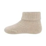 Ewers Rippsocken – Beige Melange – Größe 16/17