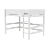LT Hoogslaper Wit Gelakt 152 cm - 120 / Deluxe 462191-10