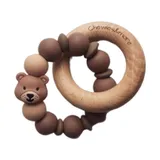 Chewies & More Bear Ringrassel - Mini - Brown