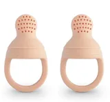 Mushie Obstschnuller - Blush - 2 Stück