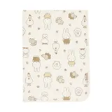 Jollein Spannbettlaken – Jersey – 75 x 100 cm – Miffy Family Farm