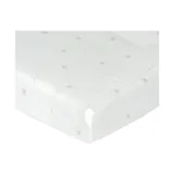 Nanami Bird Spannbettlaken - 40 x 80/90 cm - Off-White