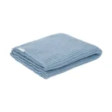 Little Dutch Bettdecke Gestrickt - Pure Denim Blue - 110x140 cm