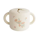 Mushie Snack Cup - Pink Flowers