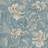 Sandberg Daphne Tapete - Misty Blue