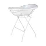 Basicline Basic Badewanne Weiß + Badewanneständer Weiß