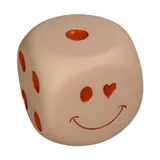 Kersten LED-Würfel Smiley – Rosa