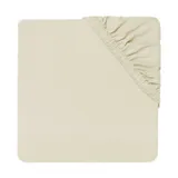 Jollein Jersey Spannbettlaken Ivory 75 x 95 cm 