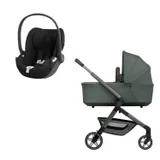 Joolz Hub 2 Kinderwagen 2-in-1 - Forest Green & Cybex Cloud T Plus Autositz