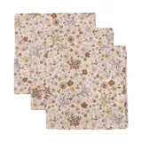 Jollein Hydrophile Wachlappen - Flower Fairies -31x31 cm - 3 Stück 