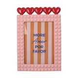 Kersten Bilderrahmen Herzen 13 x 18 cm – Rosa