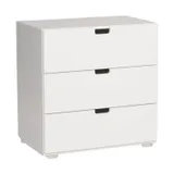 Manis-h Kommode mit 3 Schubladen  - White