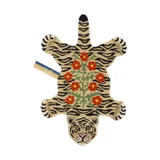 Doing Goods Teppich - Tapis Amis - Floral Weißer Tiger Klein