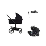 Joolz Day 5 Kinderwagen 4-in-1 - Space Black | Doona X Autositz| Doona X Isofix Base