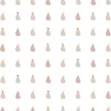 Bibelotte Birne Tapete Rosa