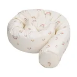 Julius Zöllner Organic Bettumrandung – Crème – Rainbow – 180 cm