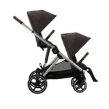 Cybex E-Gazelle S Twin Kinderwagen – Taupe – Almond Beige / Beige