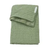 Meyco Waffel Teddy Kinderbettdecke - 100 x 150 cm - Olive Green