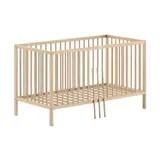 Vipack Mitwachsendes Babybett - Dino - 70 x 140 cm - Natur