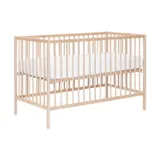 Puck Babybett - Raw - 60 x 120 cm - Natur lackiert