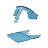 Kaos Klapp Sicherheitsbügel & Essbrett-Set – Recycling-Kunststoff – Swedish Blue