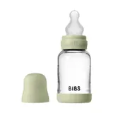 BIBS Flasche - Slow Flow - 120 ml - Silikon/Glas - Sage