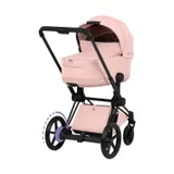 Cybex Kinderwagen 2-in-1 - e-Priam 5 Style - Matt Black/Peach Pink