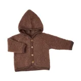 Smallstuff Jacke – Größe 56/62 – Merinowolle - Rose Brown
