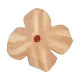 Ferm Living Wandhaken - Poesie Hand-carved Hook - Rose