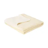 Little Dutch Pure Babystrickdecke – 70 x 100 cm – Soft White