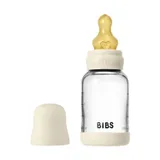 BIBS Flasche - Slow Flow - 120 ml - Glas/Latex - Ivory