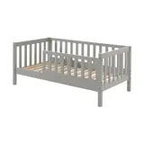 Vipack Kinderbett Vertikal Grau 70 x 140 cm