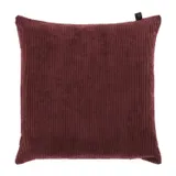 Overseas Ripp Kissen - 45 x 45 cm - Maroon