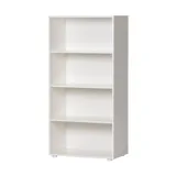 Manis-h Bücherschrank, 4 Fächer, Weiß